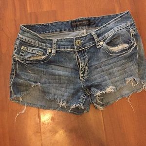 Blue Jean Shorts